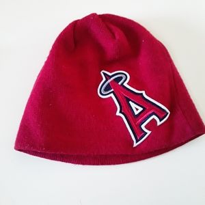 Winter hat angels team baseball